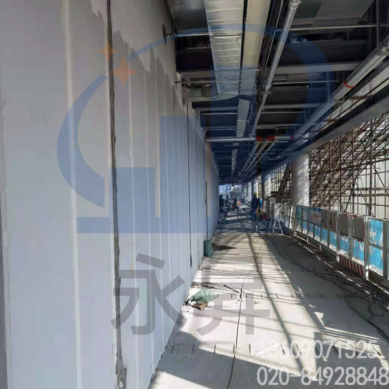 琶洲会展客运码头ALC板内隔墙工程